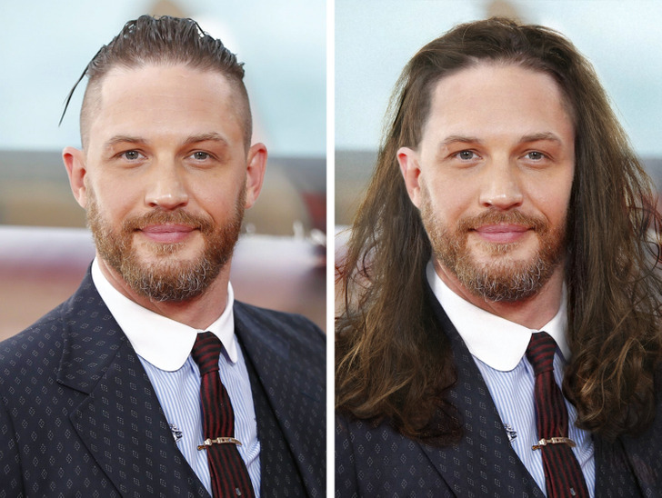 Kështu do të dukeshin 10 yjet e Hollywood-it me flokë të gjatë (FOTO)