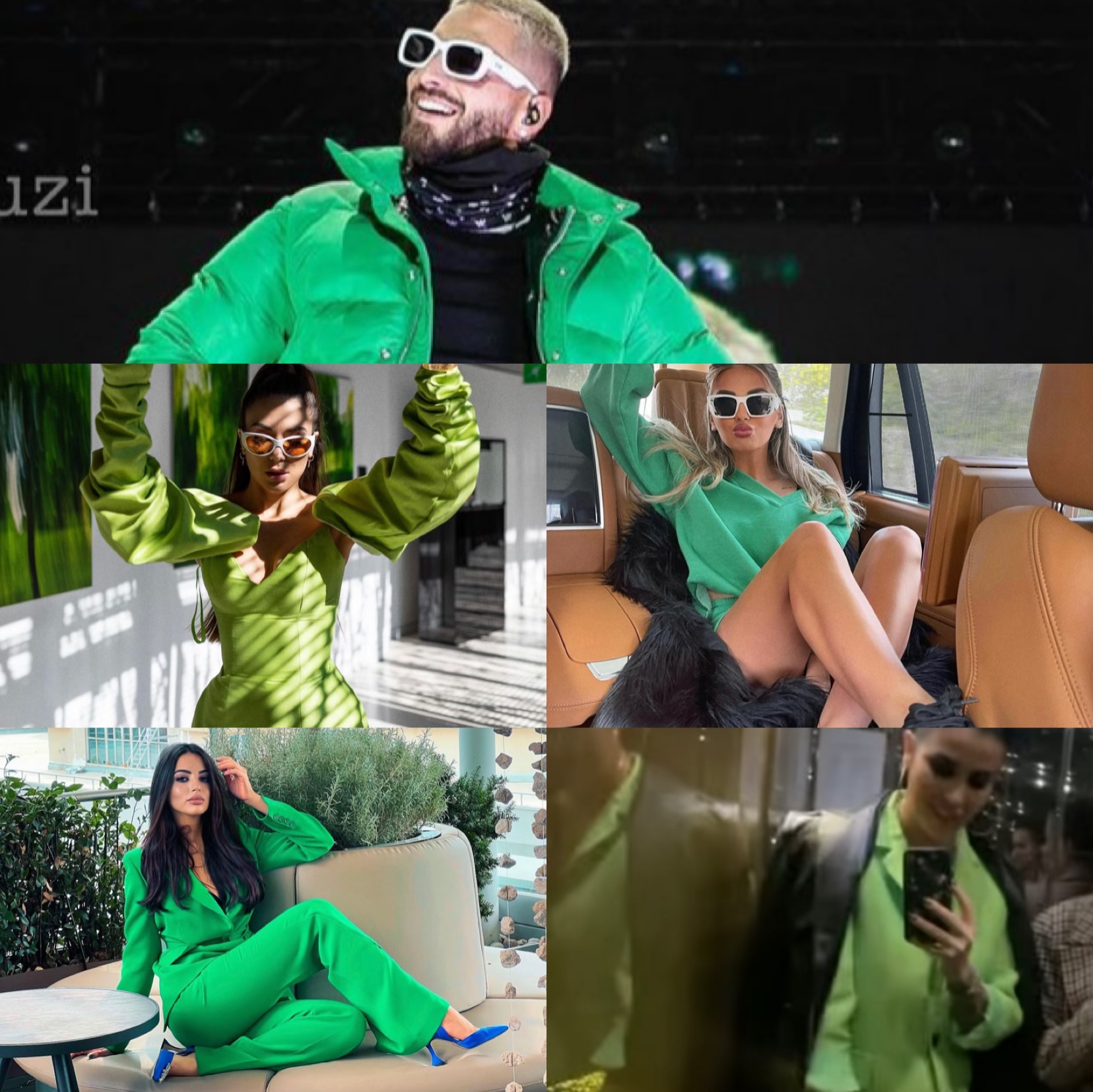 “Green look”, trendi i ri i modës nga personazhet e njohur