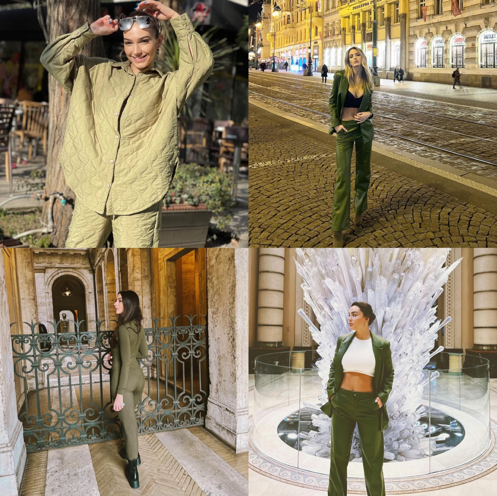 Gati- tu! Vajzat e njohura japin urdhër të vishemi me jeshile