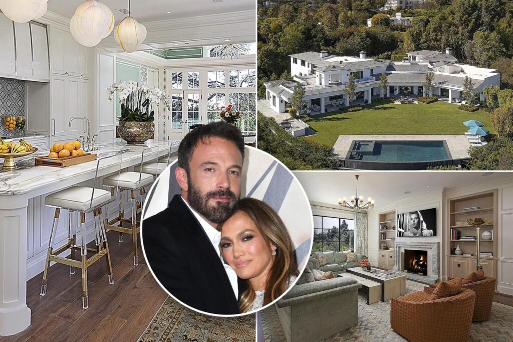 Si është shtëpia 50 milionë dollarëshe e Jennifer Lopez dhe Ben Affleck? Sigurohuni që të jeni ulur