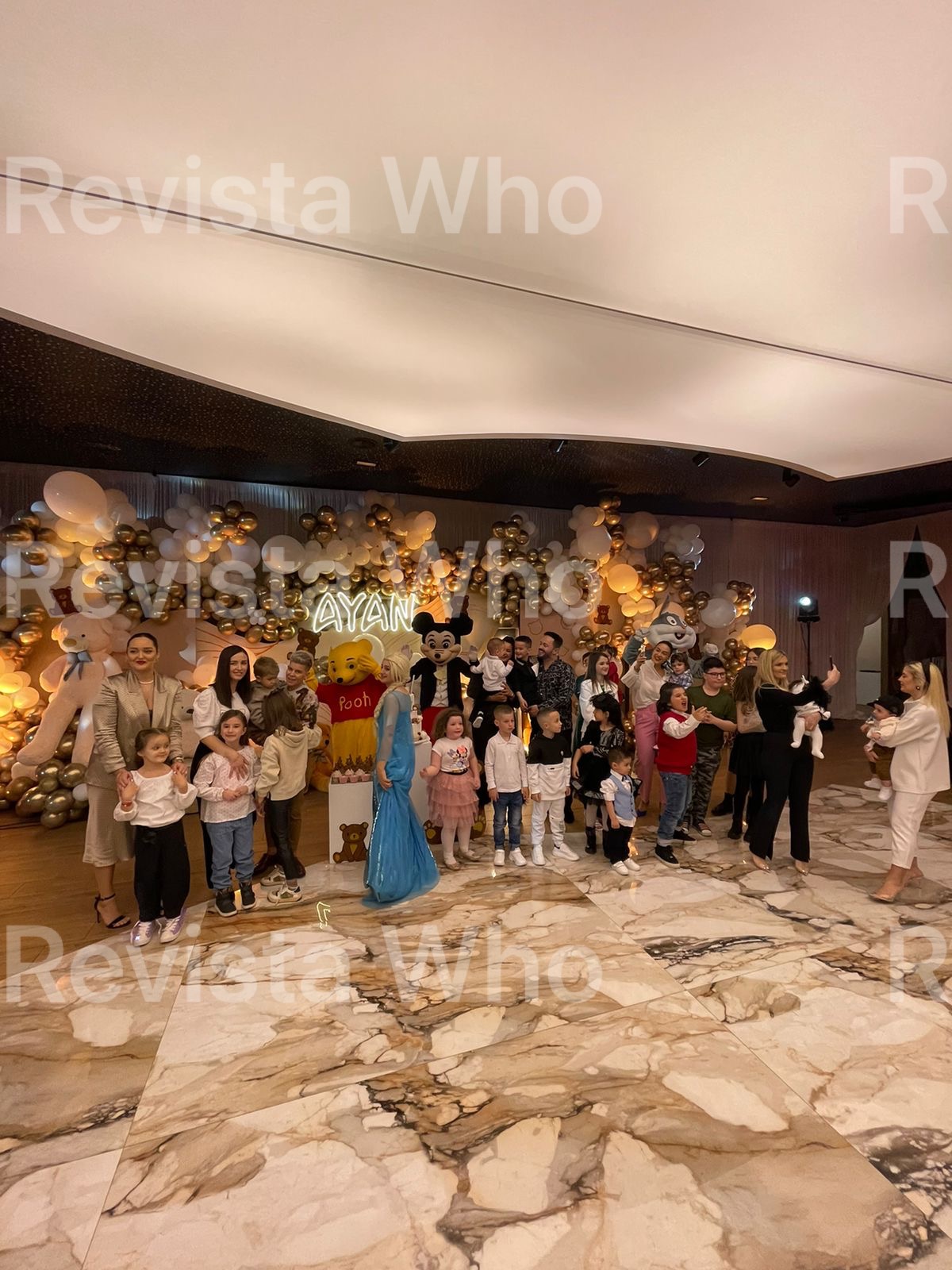 Brenda 1-vjetorit të Ayan, djalit të Andrrës dhe Sinanit