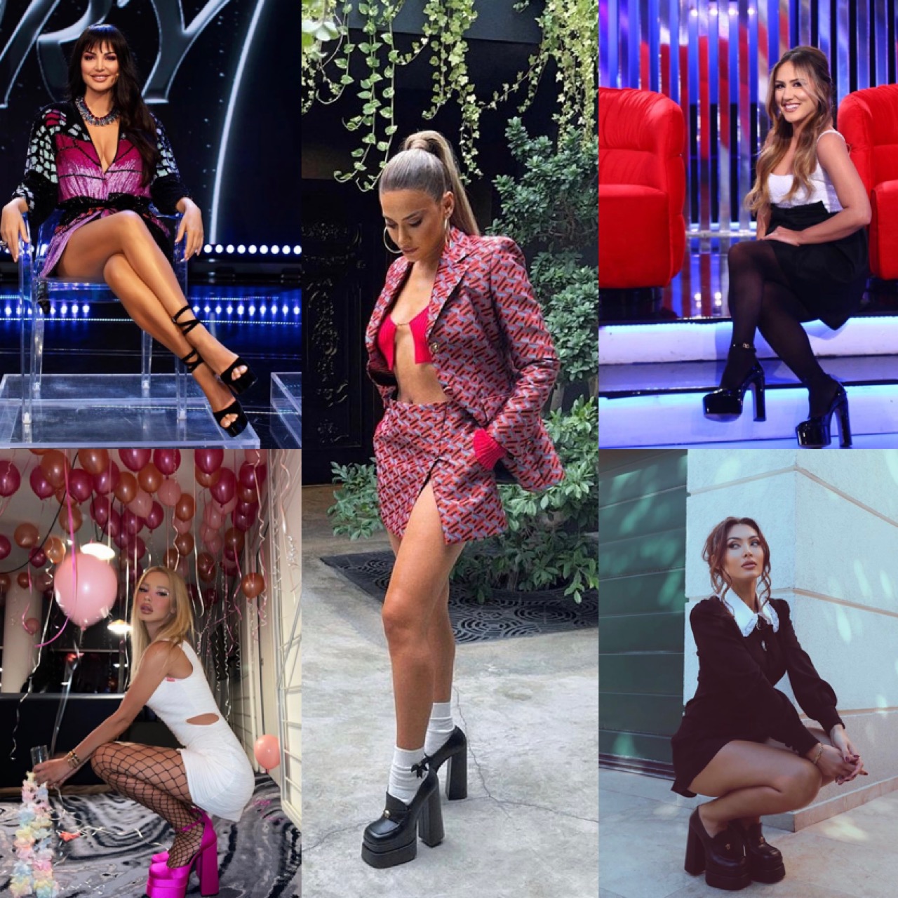 Stilistët dhe vajzat e njohura na këshillojnë të bëjmë paqe me këpucët me platformë