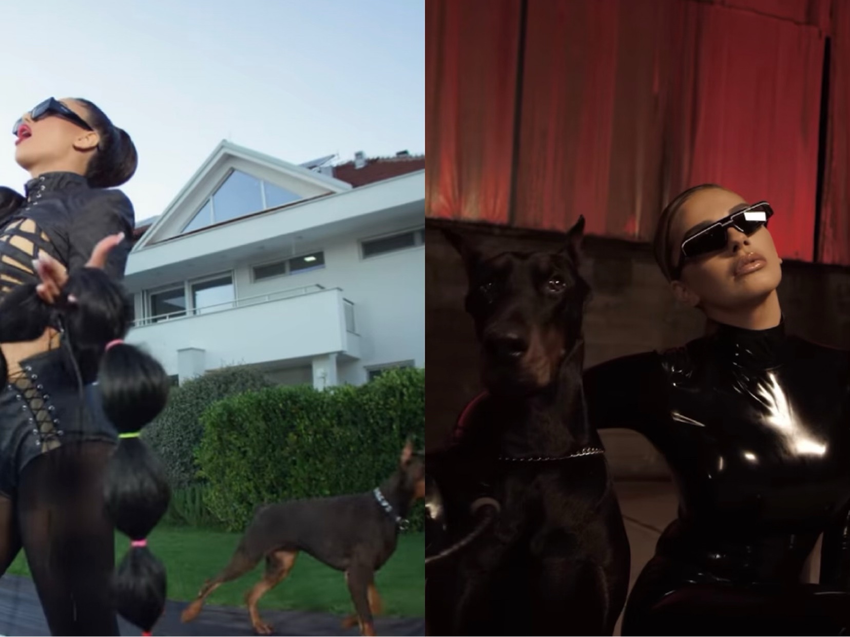 Beatrix Ramosaj dhe Melinda Ademi bëjnë xing me të njëjtën skenë në videoklip