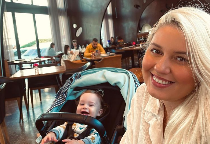 Sara Karaj po pret bebin nr.2 dhe kjo është video më e bukur që pamë sot