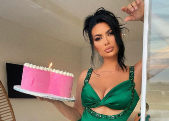 Për ditëlindjen e bashkëshortit, Zaimina e theu rregullin dhe ndau një foto nga ato të rrallat