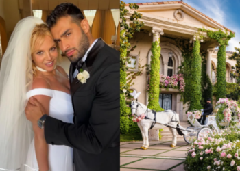 Si një përrallë/ Pamjet nga dasma e Britney Spears dhe Sam Asgharit