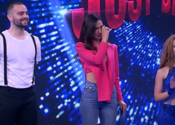 Gjithmonë e buzëqeshur, por sot edhe Nevinës i dolën ca lot emocioni