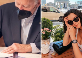 Modelja shqiptare merr letër nga Biden: Ne kemi nevojë për ju!