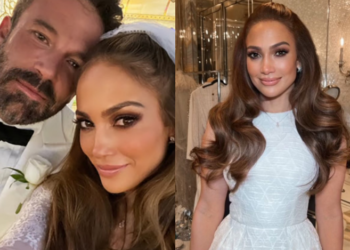 Jennifer Lopez ndërroi 2 fustane gjatë dasmës dhe ja ku i keni