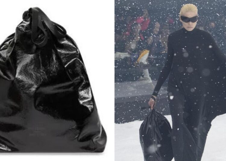 Balenciaga nxjerr në treg çantën që duket si qese mbeturinash, do e blinit për 1700 dollarë?!