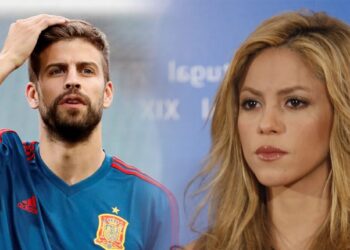 Ja dhe Shakira që sapo i hodhi një thumb Pique-s