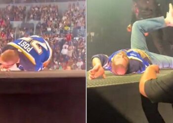 Post Malone u rrëzua aq keq gjatë koncertit, sa përfundoi në spital!