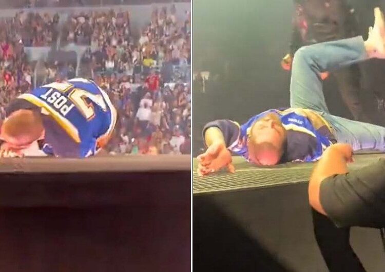 Post Malone u rrëzua aq keq gjatë koncertit, sa përfundoi në spital!