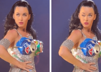 Katy Perry reagon pas lëvizjes së syrit që çuditi botën!