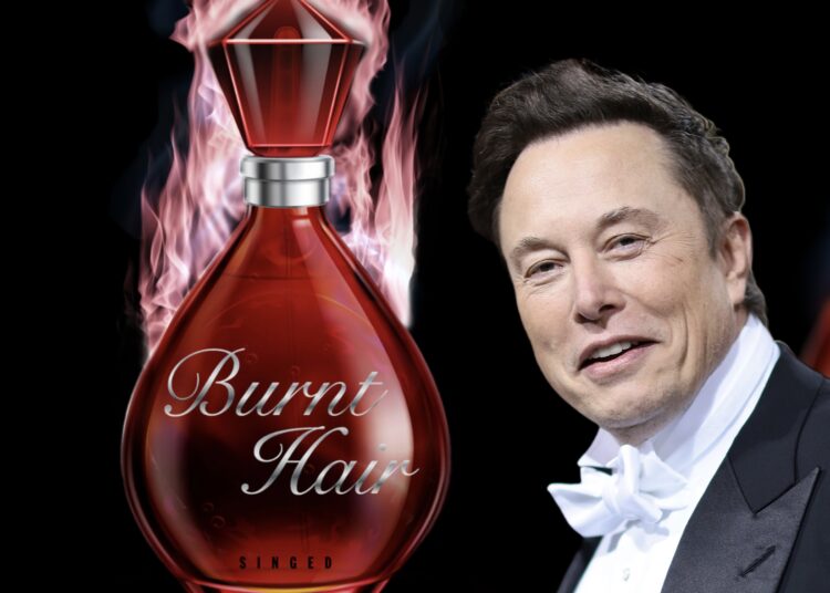 “Flokë të djegura”, Elon Musk sapo lançoi parfumin me aromën  më të çuditshme në botë!