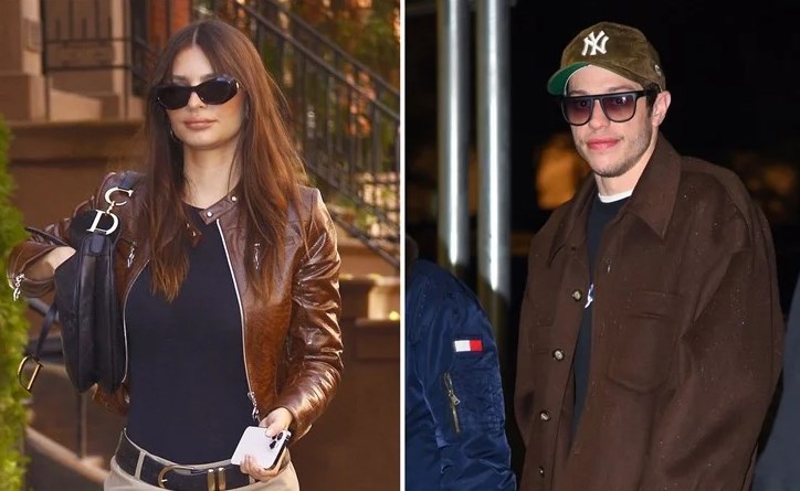 Pete Davidson harron Kim-in, kapet me Emily Ratajkowski