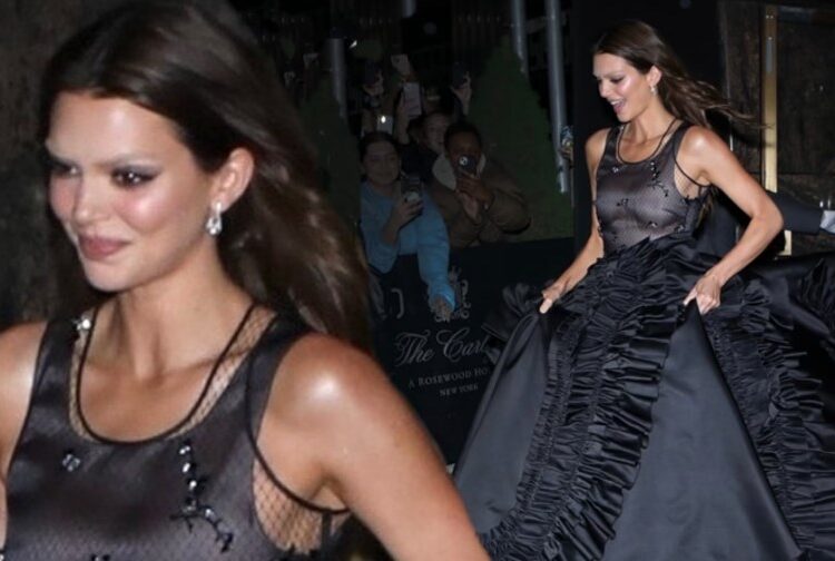 Kendall Jenner e bëri çiçin në kovë rrugës për në Met Gala
