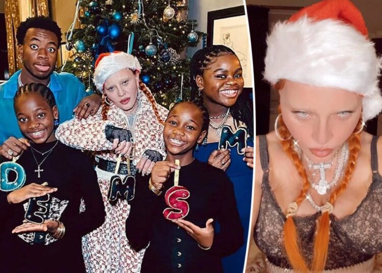 Madonna provokuese për Krishtlindje dhe fansat nuk ia përtuan