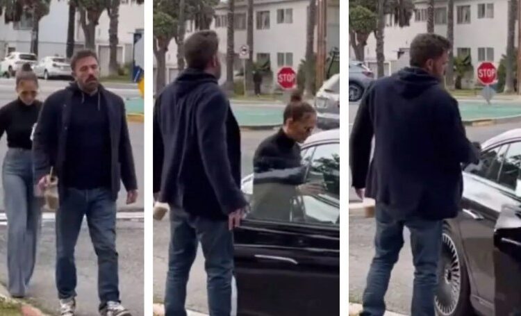 Ok gjërat nuk janë vërtet mirë! Ben ‘i përplas në fytyrë’ derën e makinës Jennifer-it