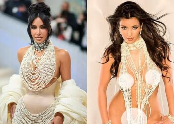 Veshja e Kim Kardashian për Met Gala u kujtoi fansave kohën kur ajo pozonte për Playboy