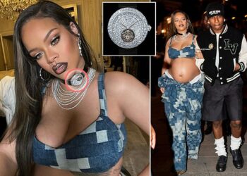 Rihanna e vuri orën në qafë dhe me siguri sapo krijoi një trend të ri!