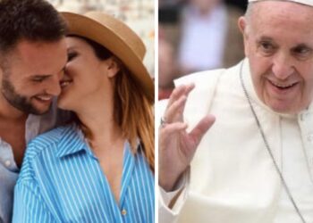 Urimin më special të dasmës, Arbana dhe Eduarti e morën nga vetë Papa Françesku!