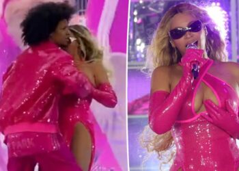 Beyonce pëson incident me veshjen në mes të skenës, e shpëton balerini!