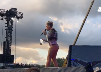 E pazakontë në koncertin e Pink, fansja i hedh hirin e nënës së vdekur në mes të skenës!