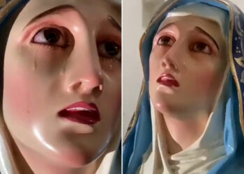 Statuja e virgjëreshës në Meksikë nis të “qajë”, banorët e quajnë “mrekulli”!