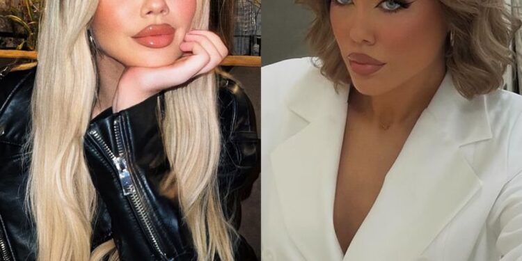 Ja si dukeshin vajzat e ekranit para dhe pas ndryshimit në flokë