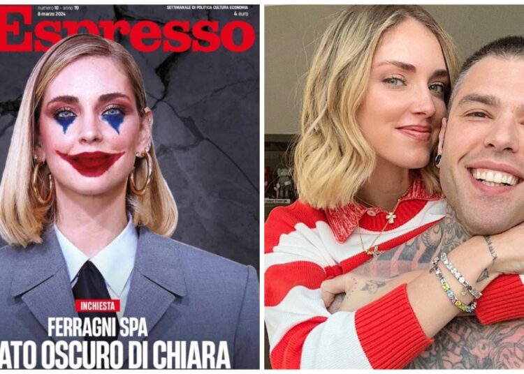 Chiara Ferragni klloun në revistën e njohur, reagon ashpër Fedez!