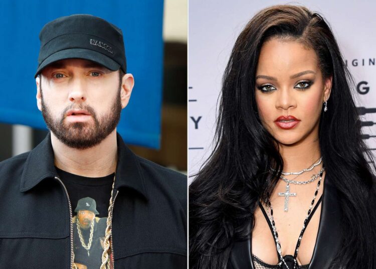 Rihanna tani paska vetëm një mision: T’i gjejë partnere Eminemit!