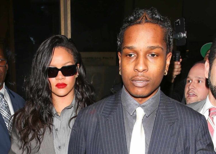 Rrezikonte 24 vite burg, Asap Rocky shpallet i pafajshëm dhe vrapon drejt Rihanna-s