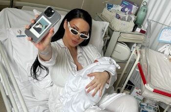 Nënë për herë të dytë, Einxhel ndan ditët e para me pjesëtarin më të ri në familje