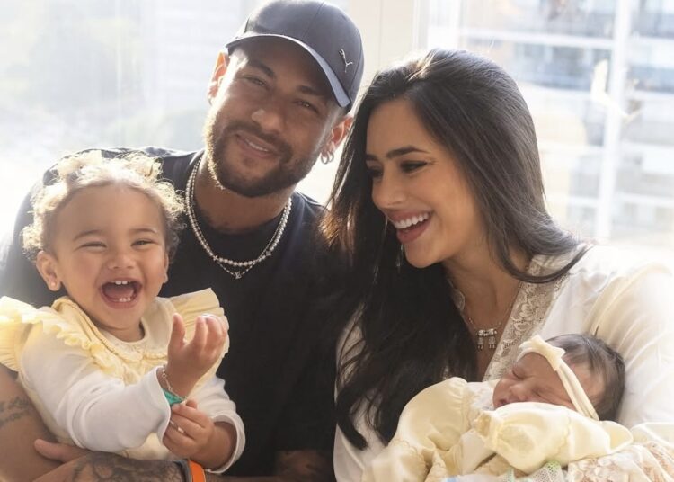 Vjen në jetë Mel, vajza e dytë e Neymar me Bruna Biancardi!