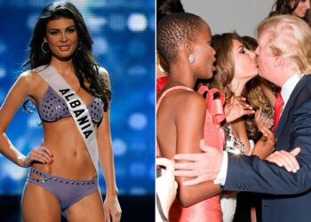 Puthja virale e 15 viteve më parë, Angela Martini kujton momentin me Trump që bëri xhiron e rrjetit!