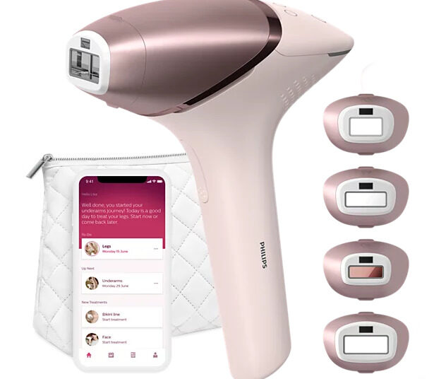 Shijo 12 muaj lëkurë të butë pa qime me Philips Lumea