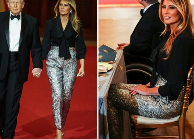 Theu protokollin në darkën e guvernatorëve? Veshja e Melania Trump vihet në qendër të vëmendjes!