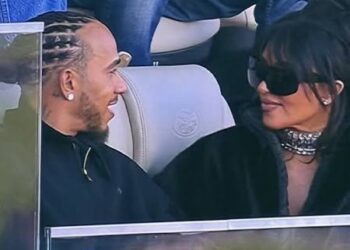 Kim Kardashian & Hamilton bashkë në Super Bowl, zyrtarisht në lidhje?