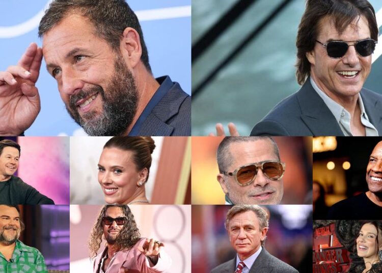 Doli lista, ja cilët janë milionerët e Hollivudit!