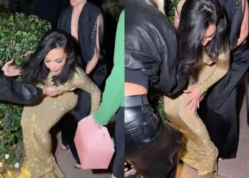 Kim Kardashian u rrëzua me takat 20 cm dhe nuk ndodhi asgjë!