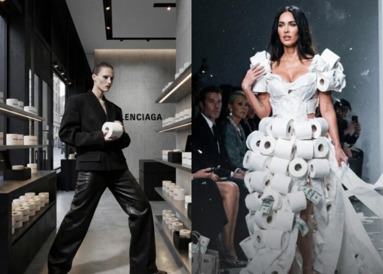 Kur luksi bëhet provokim, “nusja” e Balenciaga që tronditi modën!