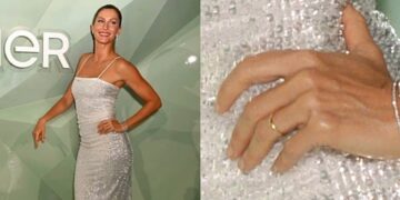 Gisele Bündchen rikthehet në tapetin e kuq dhe zbulon për herë të parë unazën e martesës